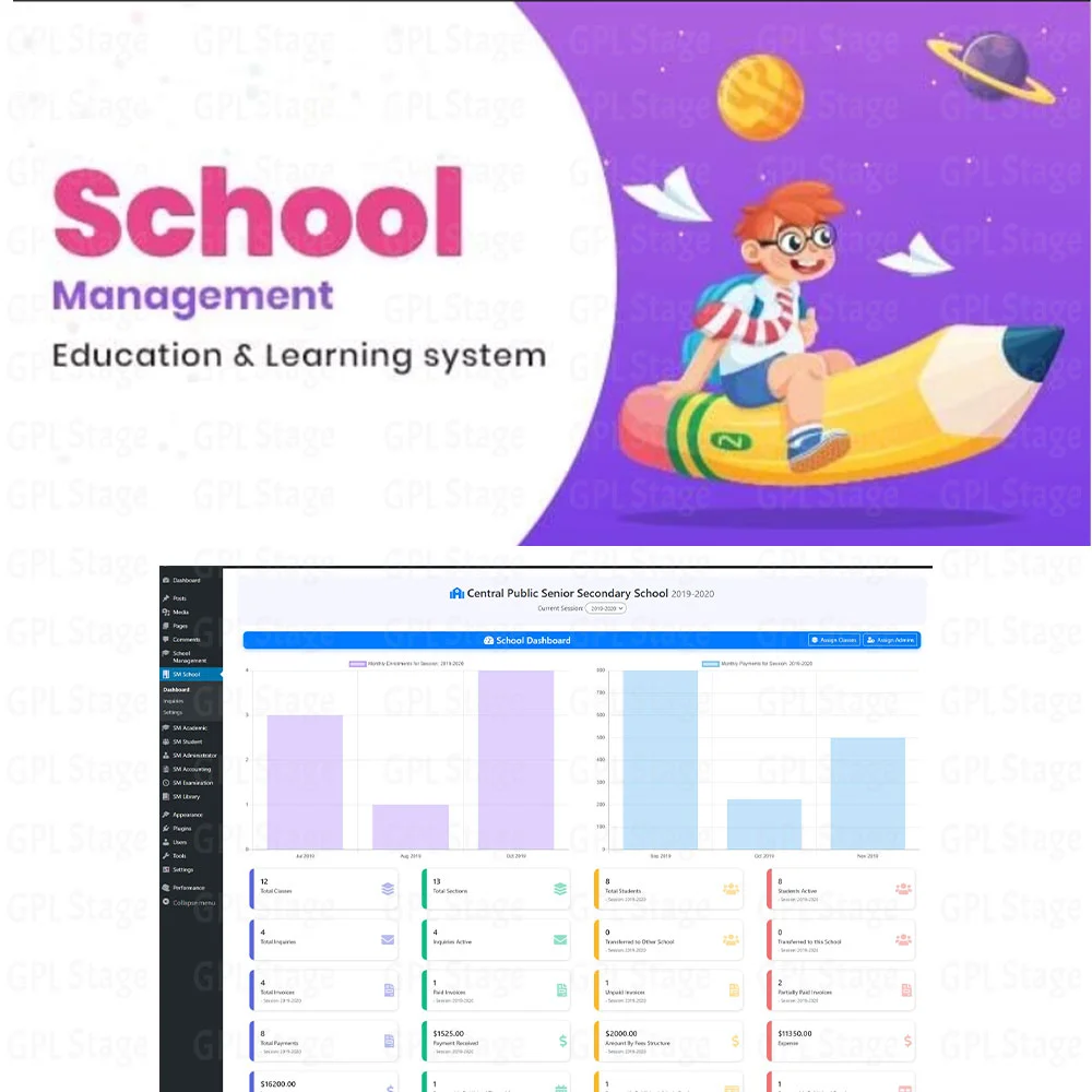School-Management-WordPress-Plugin School Management WordPress Plugin - Image 1